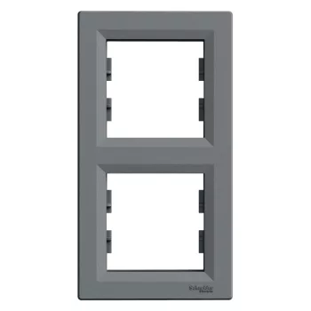   SCHNEIDER EPH5810262 - ASFORA Kettes keret, függőleges, acél 