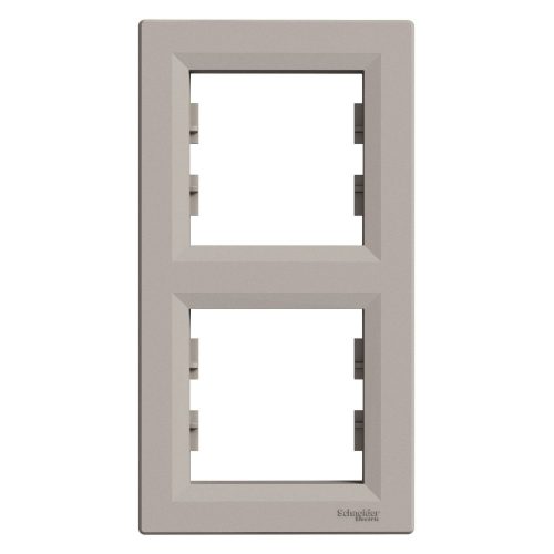 SCHNEIDER EPH5810269 - ASFORA Kettes keret, függőleges, bronz 