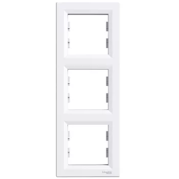   SCHNEIDER EPH5810321 - ASFORA Hármas keret, függőleges, fehér 
