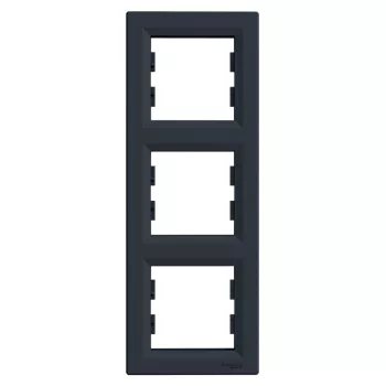   SCHNEIDER EPH5810371 - ASFORA Hármas keret, függőleges, antracit 
