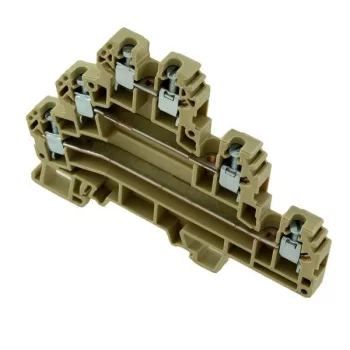   IMO - SK ERT3BEIGE - Sorkapocs, csavaros, 2.5mm2, 3 emeletes  300V, 24A, bézs - HD Hungária - ERT3BEIGE