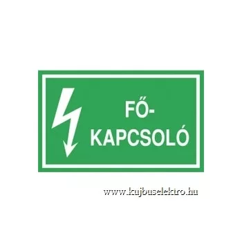 ÖNTAPADÓ - 100x60mm-es - FŐKAPCSOLÓ