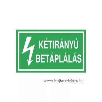 ÖNTAPADÓ - 100x60mm-es - KÉTIRÁNYÚ BETÁPLÁLÁS