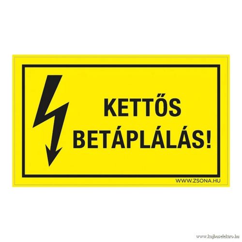 ÖNTAPADÓ - 100x60mm-es - KETTŐS BETÁPLÁLÁS!