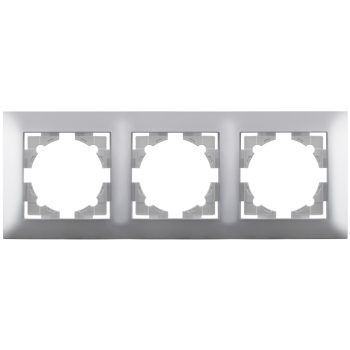 Entac Arnold vízszintes fali keret 3 Ezüst