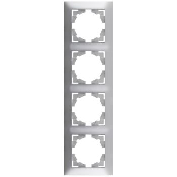 Entac Arnold Függőleges Fali Keret 4 Ezüst