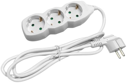 Entac S1 Elosztó 3 Foglalat 1,5m 3G1.5