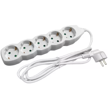 Entac S1 Elosztó 5 Foglalat 1,5m 3G1.5