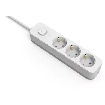 Entac D2 Elosztó 3 Foglalat Kapcsolóval 1.5m 3G1.5