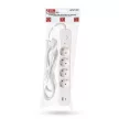 Entac D2 Elosztó 4 Foglalat Kapcsolóval 1.5m 1xUSB-A + 1xUSB-C 3G1.5