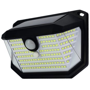 Entac Napelemes Műanyag Lámpa 1W SMD 3 mód PIR