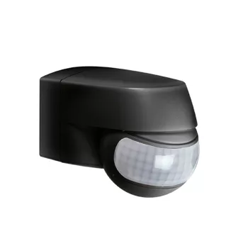   SCHRACK - MD 200 kültéri mozgásérzékelő, 200° IP44, fekete - ESS000004-