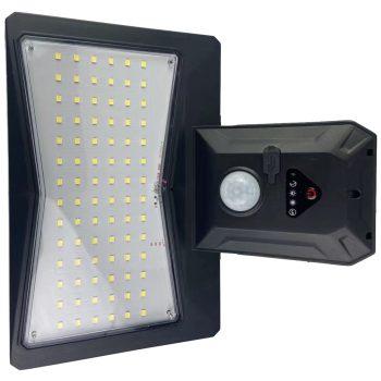   Entac Napelemes Műanyag Fali lámpa 4W SMD mozgásérzékelővel