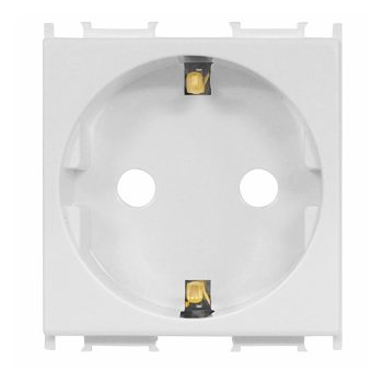   SCHRACK - Dugaszolóaljzat gyerekvédelemmel, 16A, fehér - ET101001--