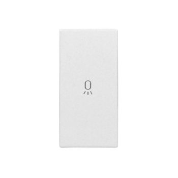   SCHRACK - Billentyű lámpa szimbólummal, 1 modul, fehér - ET102007--