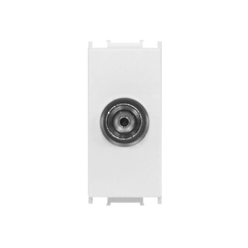 SCHRACK - ET104006 Rádió csatlakozóaljzat, 0dB, 1 modul, fehér