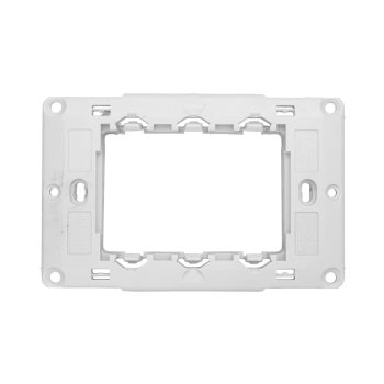   SCHRACK - Beépítő keret, karom nélkül, 3 modul - ET105006--