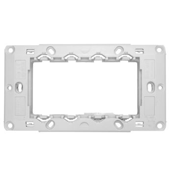   SCHRACK - Beépítő keret, karom nélkül, 4 modul - ET105007--