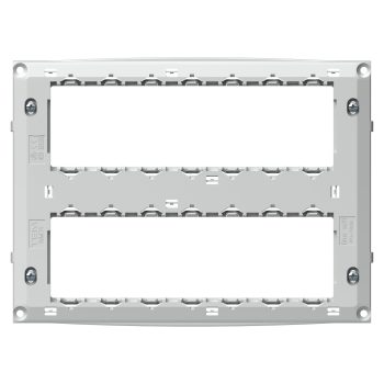   SCHRACK - Beépítő keret, karom nélkül, 2x7M - ET1050091-