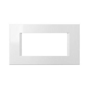 SCHRACK - Keret, 4 modul, fehér - ET105026--