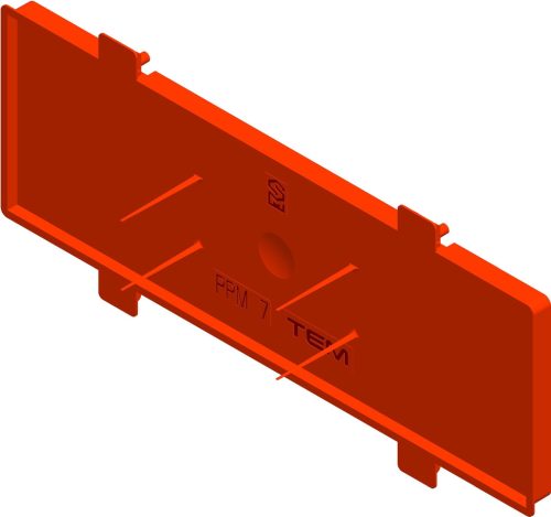 SCHRACK - ET106022 Védő burkolat dobozhoz, 7M (1 cs=10 darab)