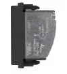 SCHRACK - Antenna csatlakozóaljzat, végponti, 1dB, 1 modul, fekete - ET114002--