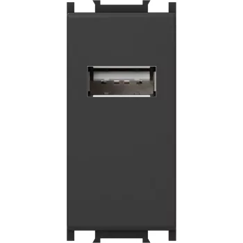   SCHRACK - USB 2.0 adapter 1M, fekete, csavaros csatlakozással - ET114010--