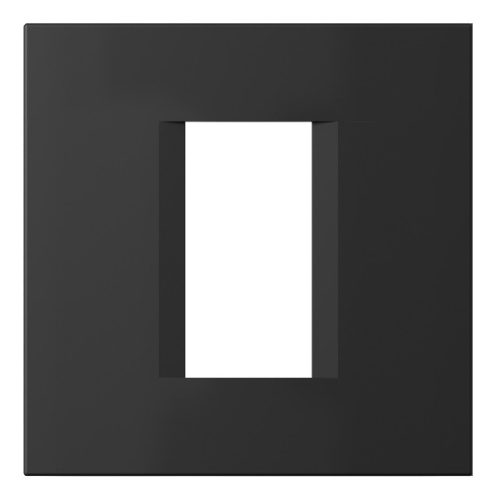 SCHRACK - ET145010SM Keret, 1 modul, matt fekete