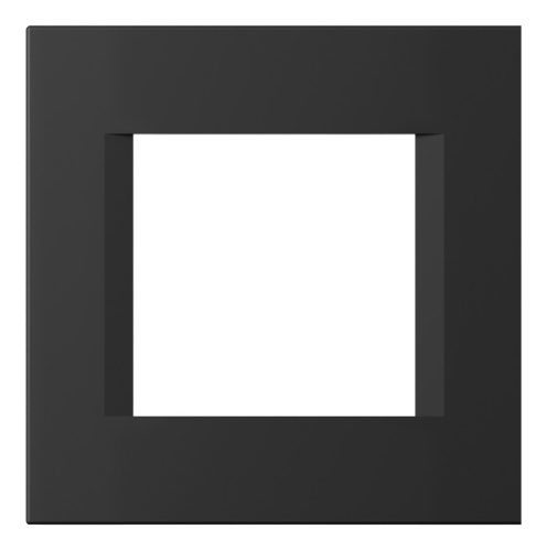 SCHRACK - ET145014SM Keret, 2 modul, matt fekete