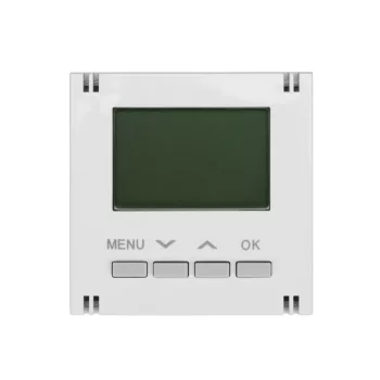   SCHRACK - Fedlap elektronikus redőny kapcsolóhoz, fehér - EV103008--