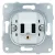 SCHRACK - USB töltő aljzat betét, 5V, 2A - EV103051--