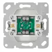 SCHRACK - Audio csatlakozóaljzat, csavaros csatlakozás, fehér - EV104008--