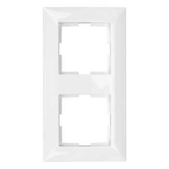 SCHRACK - 2-es keret Classic, fehér - EV105002--