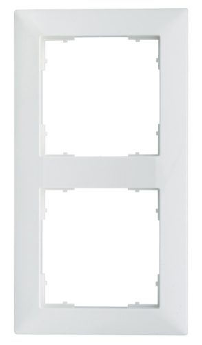 SCHRACK - EV105022 Kettős keret 55x55mm, fehér