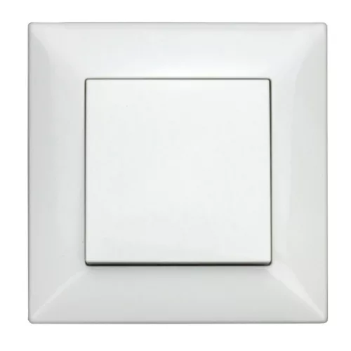 SCHRACK - Nyomógomb készlet, rugós csatlakozás, fehér - EV106019--