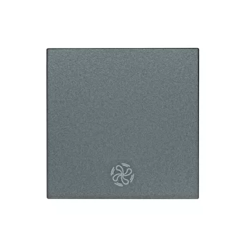   SCHRACK - Billentyű ventilátor szimbólummal, antracit - EV112006--