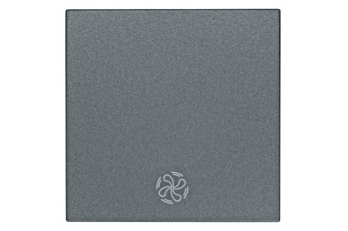 SCHRACK - EV112006 Billentyű ventilátor szimbólummal, antracit