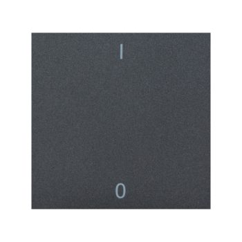   SCHRACK - Billentyű I/0 szimbólummal, antracit - EV112017--