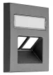 SCHRACK - Fedlap felirati sávval 2xRJ45 UAE aljzathoz, antracit - EV114012--