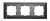 SCHRACK - 3-as keret, antracit - EV115003--