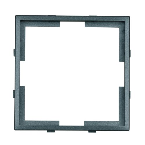 SCHRACK - EV115012 Adapter keret 55x55mm 50x50mm-hez, antracit, 1cs = 5 db