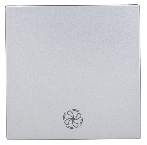 SCHRACK - EV122006 Billentyű ventilátor szimbólummal, ezüst
