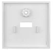 SCHRACK - USB csatlakozó fedlap, ezüst - EV124056--
