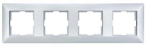 SCHRACK - EV125004 négyes keret Classic, ezüst