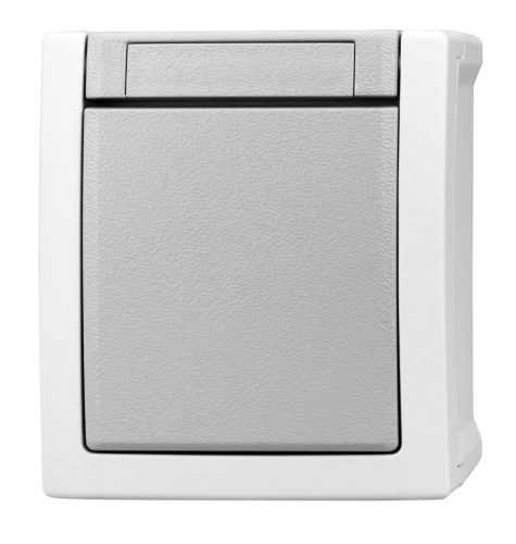 SCHRACK - EV210011 Falon kívüli váltókapcsoló, rugós csatlakozás, IP54