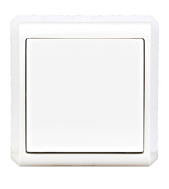 SCHRACK - EV310001 Falon kívüli 1 pólusú kapcsoló,csavaros, IP20, fehér