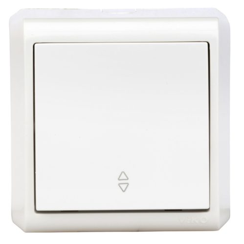 SCHRACK - EV310004 Falon kívüli váltókapcsoló, csavaros, IP20, fehér