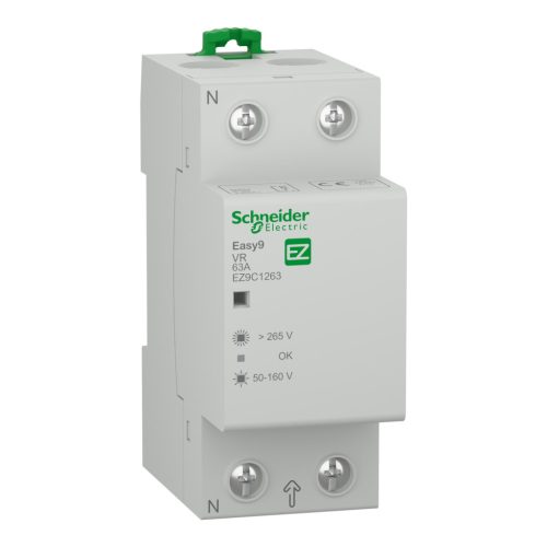 SCHNEIDER EZ9C1263 - EASY9 PRO Feszültségfigyelő relé, 1P-N, 63A