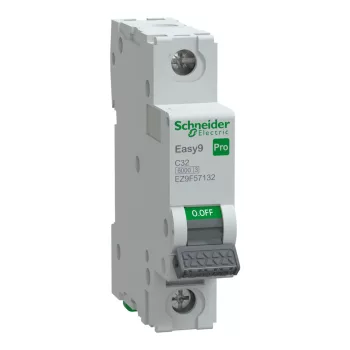 SCHNEIDER EZ9F57132 - EASY9 PRO Kismegszakító, 1P, C, 32A