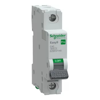 SCHNEIDER EZ9F57140 - EASY9 PRO Kismegszakító, 1P, C, 40A